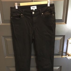 Paige Verdugo Ultra Skinny Black Jeans